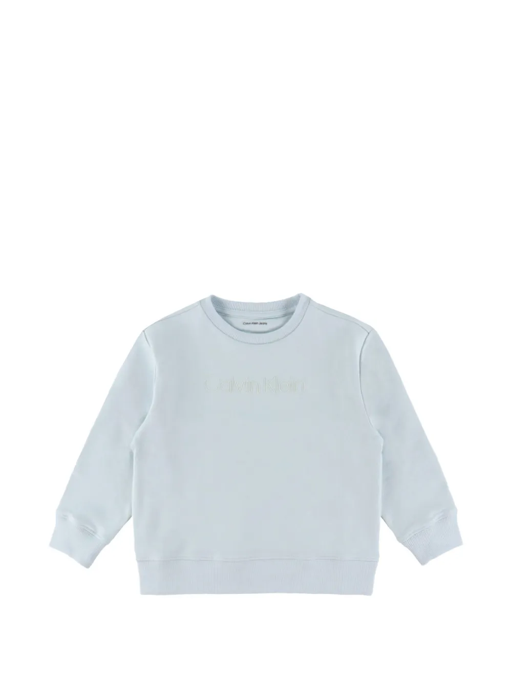 Calvin Klein Kids Sweatshirt mit Logo - Blau