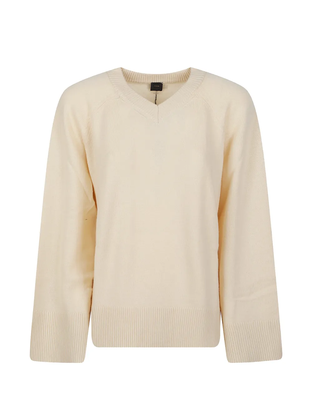 PINKO V-neck raglan-sleeve sweater - Toni neutri