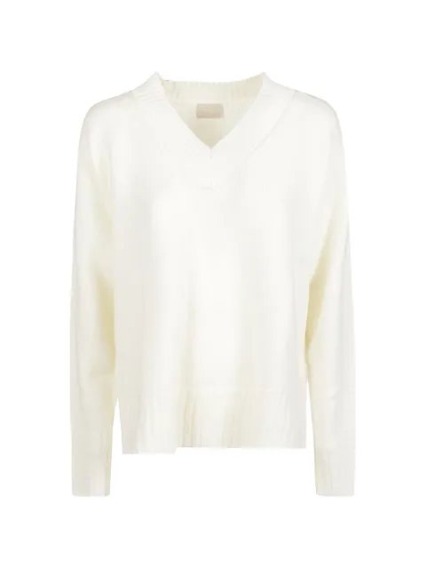 Drumohr jersey con ribete de canalé