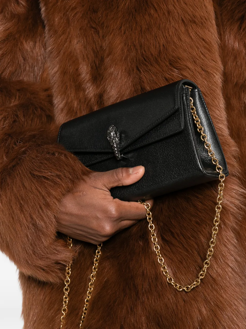 Gucci Dionysus leren schoudertas Zwart