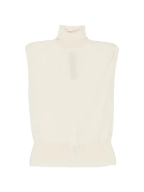 Rick Owens ribbed turtle-neck top