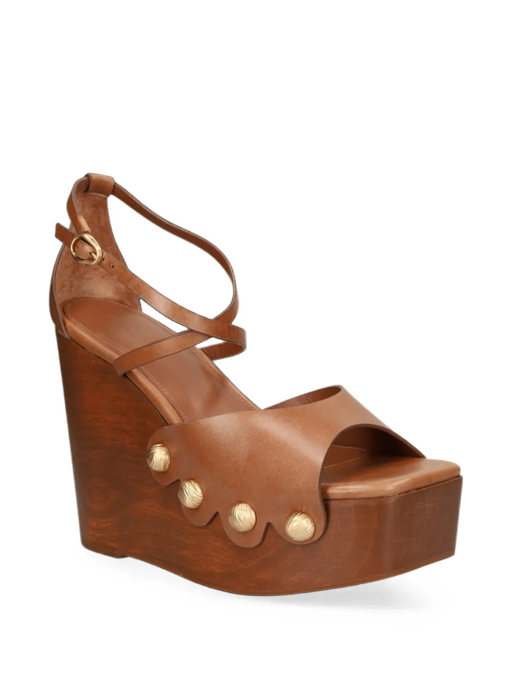 Cult Gaia Orly wedge sandals Bruin
