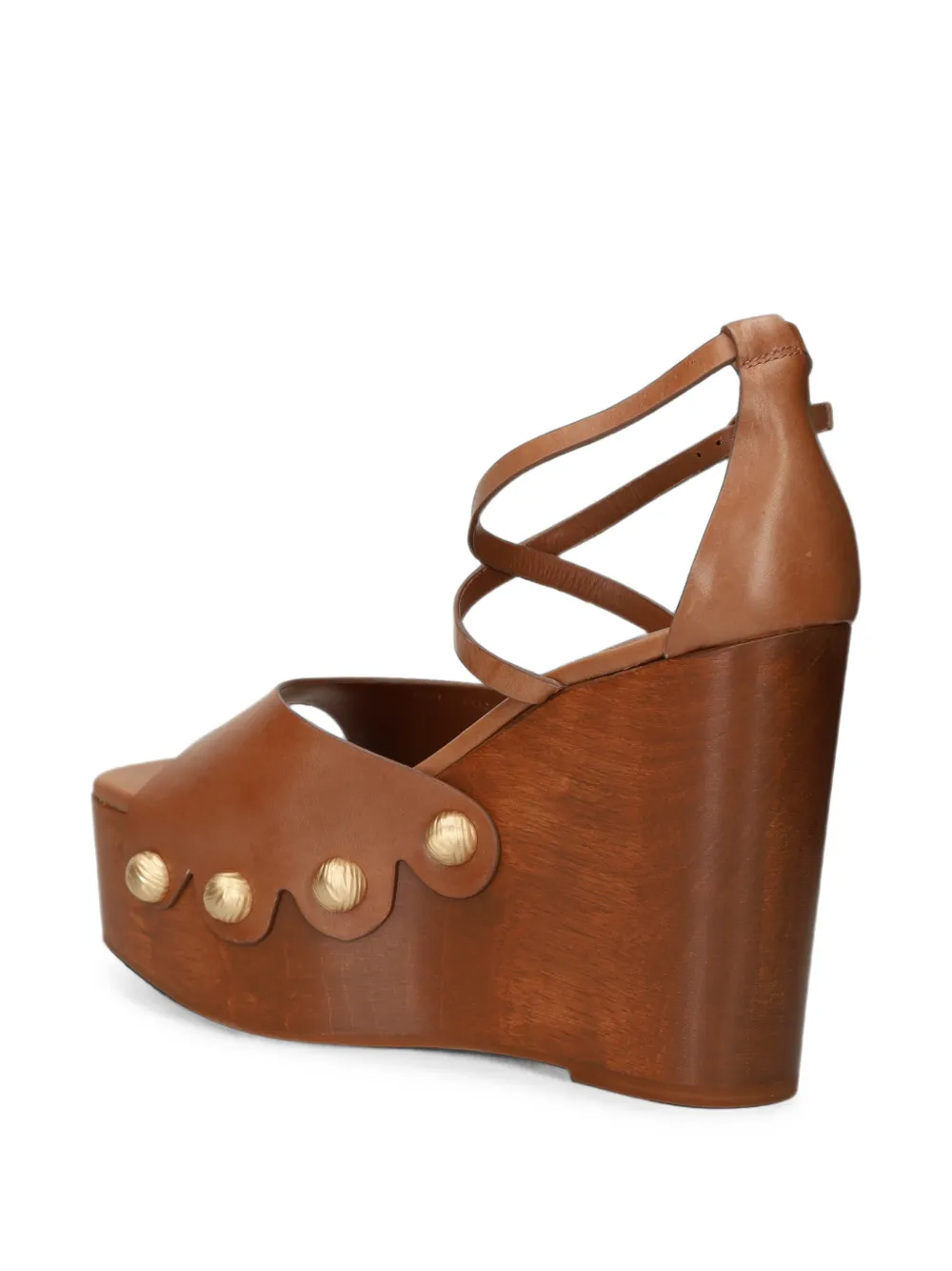 Cult Gaia Orly wedge sandals Bruin