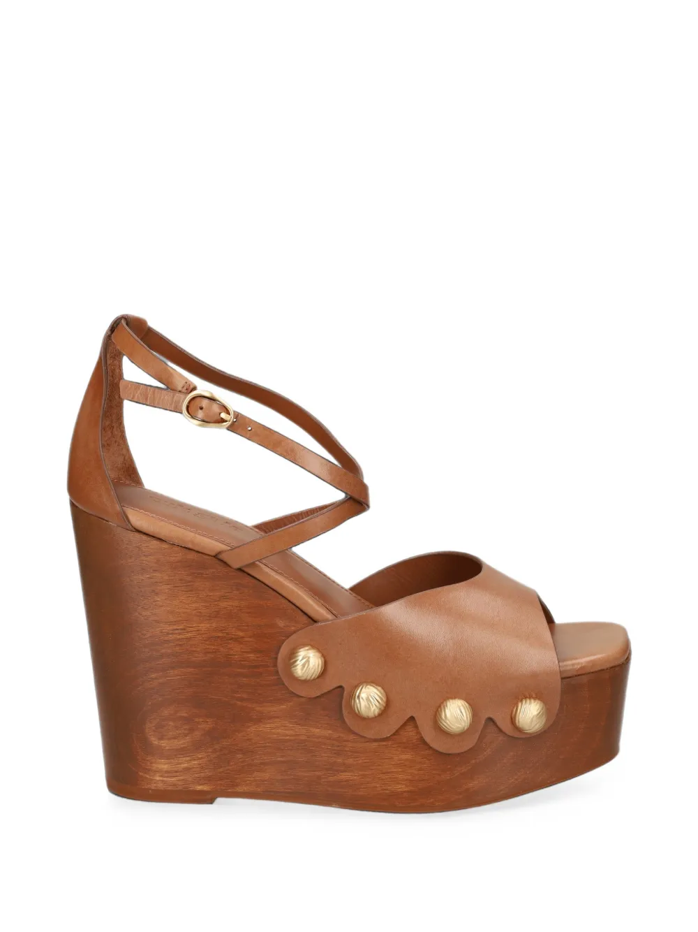 Cult Gaia Orly wedge sandals Bruin