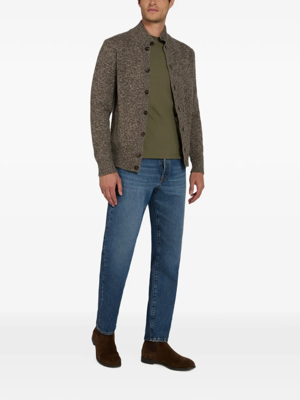 slowear Jeans met toelopende pijpen Blauw