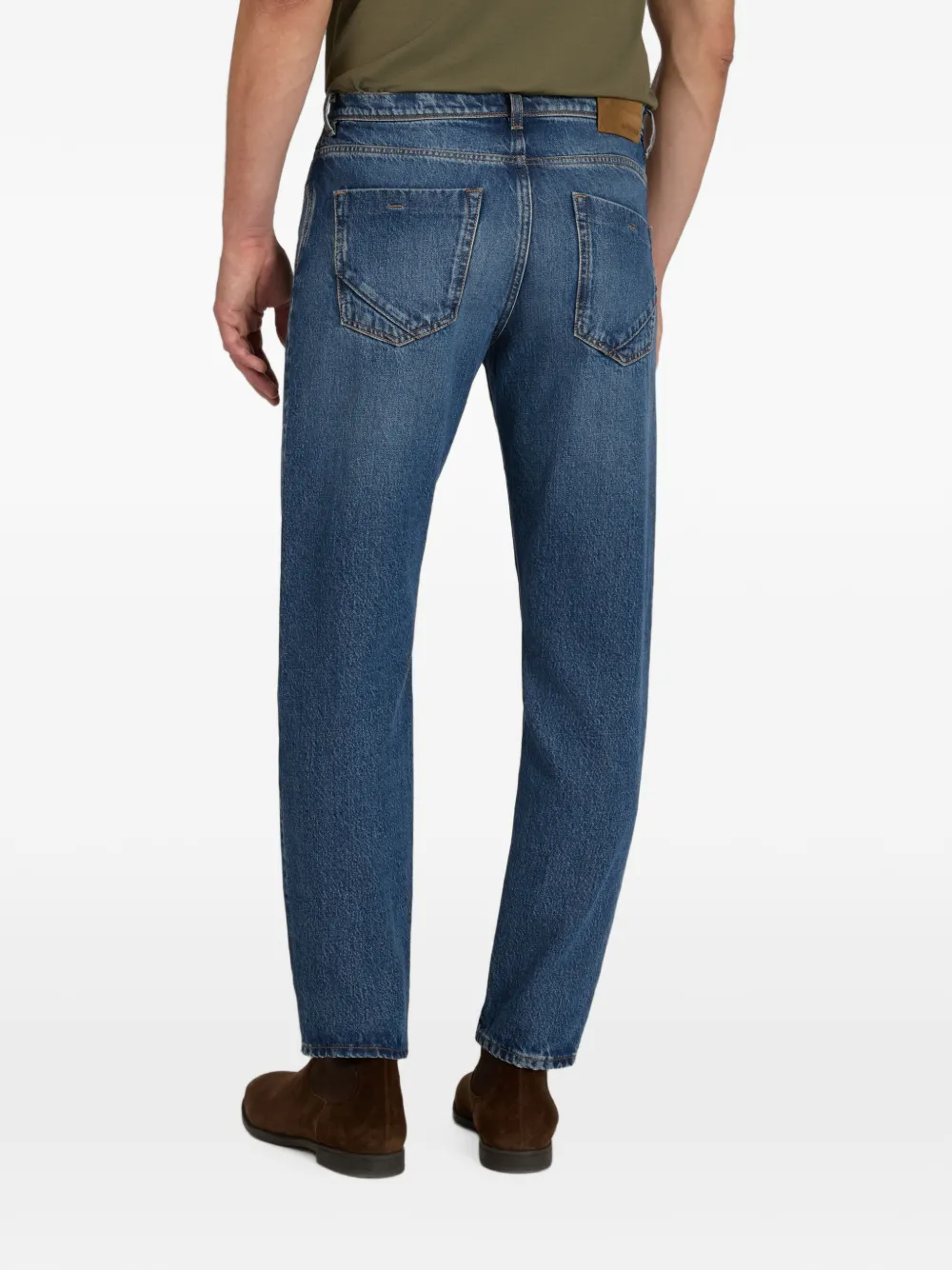 slowear Jeans met toelopende pijpen Blauw