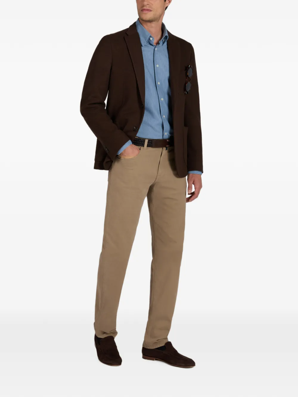 slowear Straight broek Beige