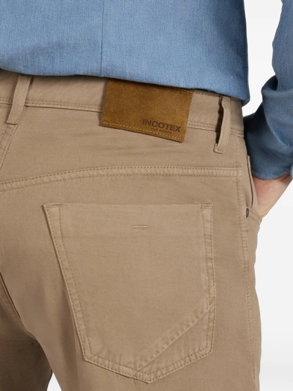 slowear Straight broek Beige