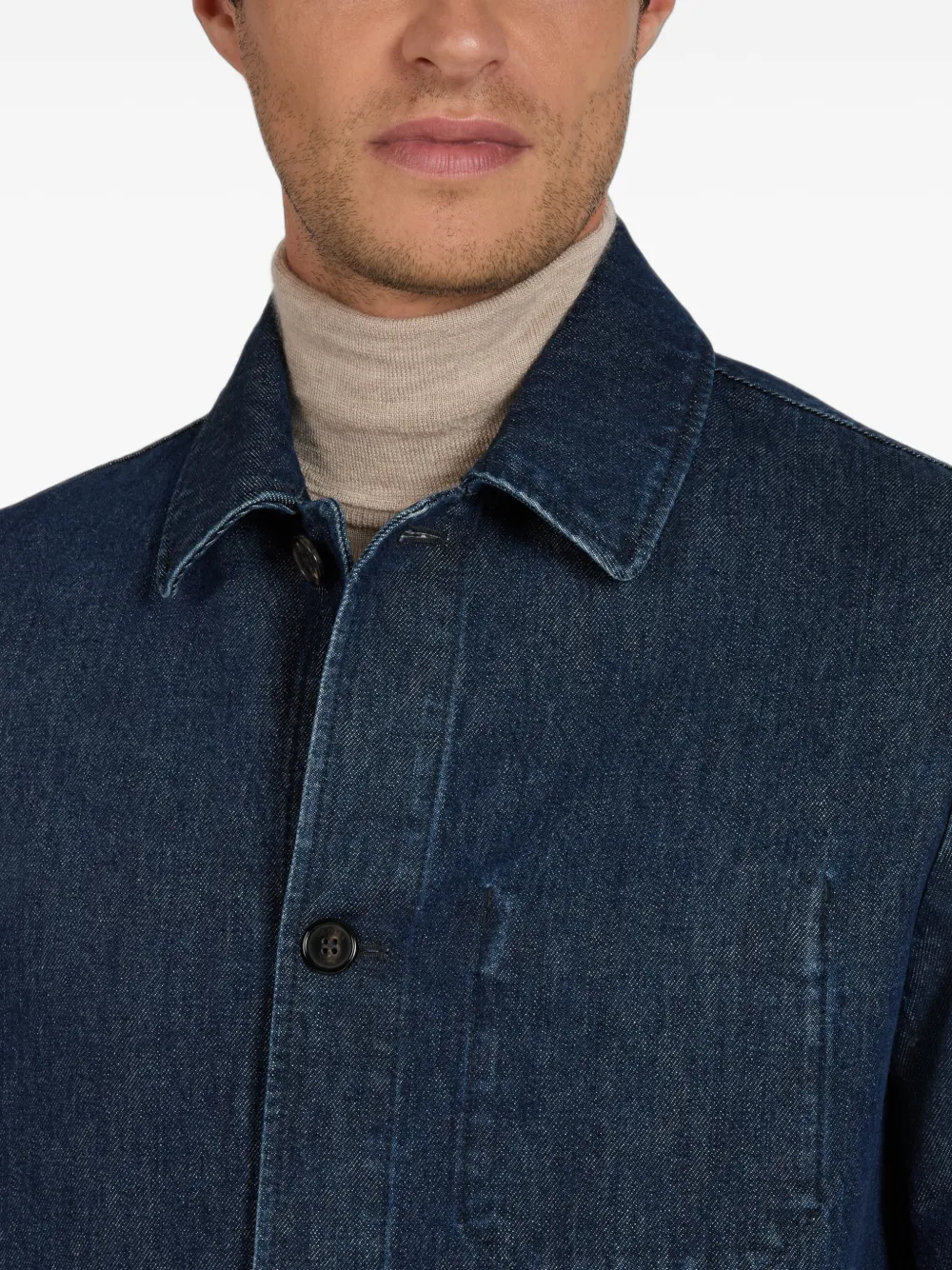 slowear Denim jack Blauw