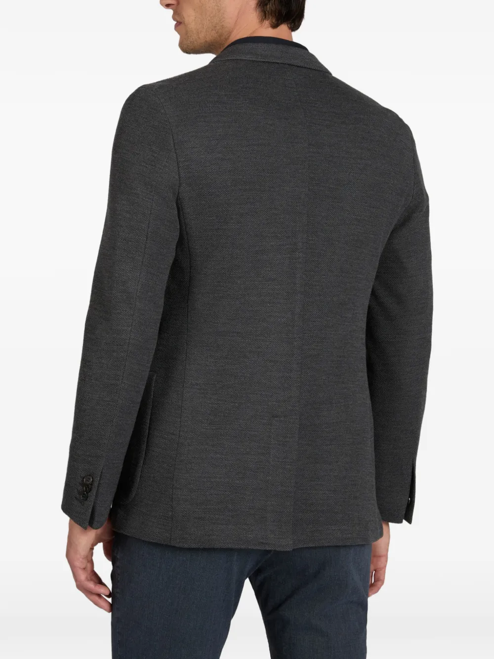 slowear Hopsack blazer Grijs