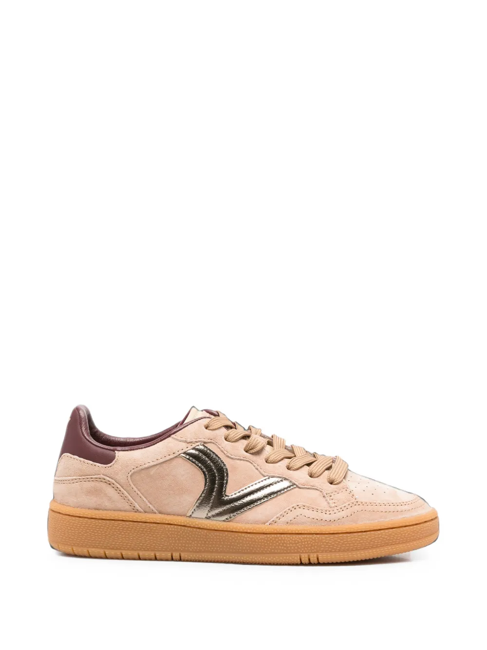 Victoria logo-patch panelled sneakers