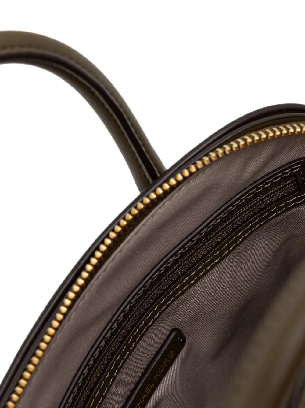 Michael Kors pebbled leather tote bag Groen