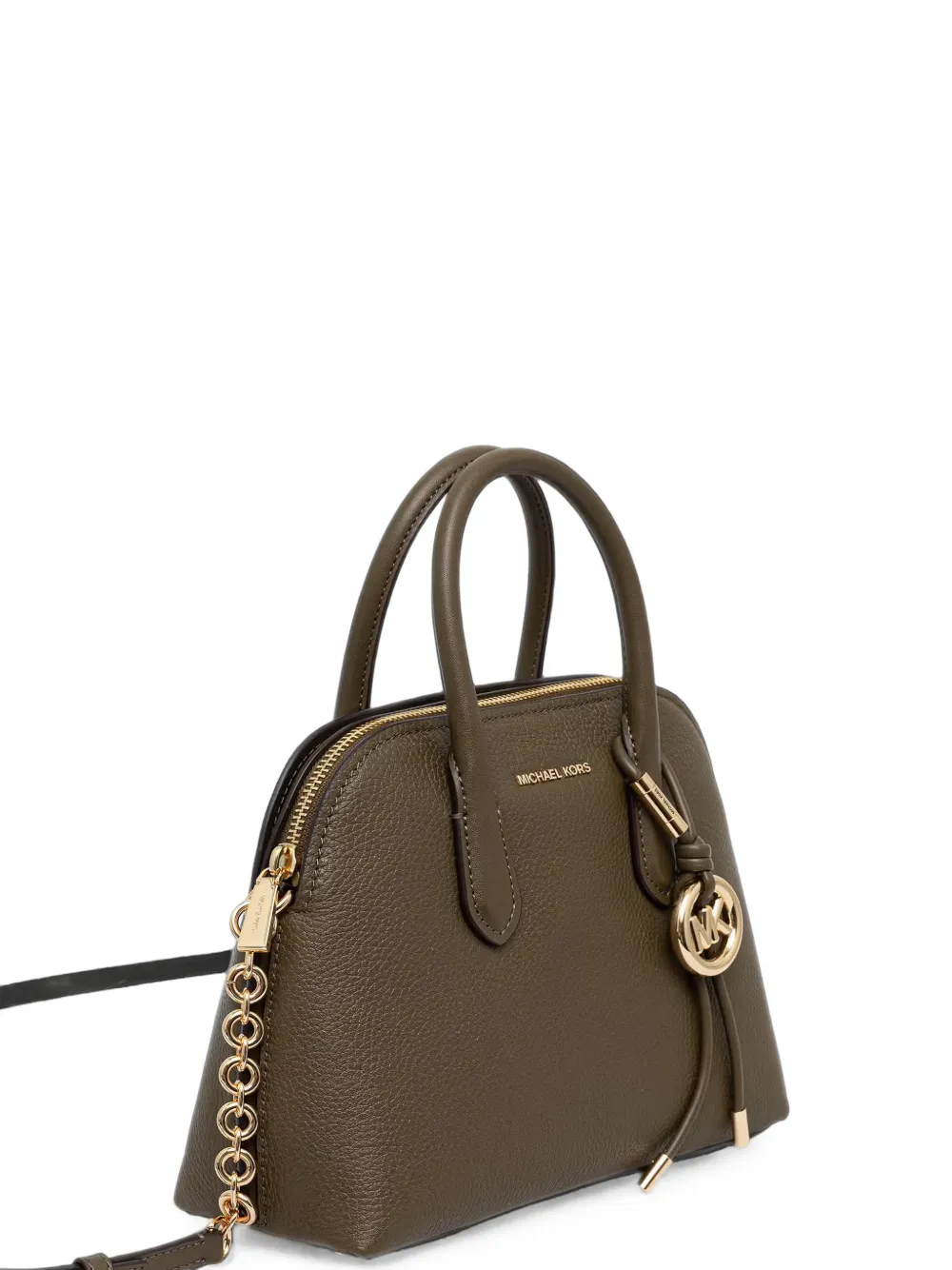Michael Kors pebbled leather tote bag Groen