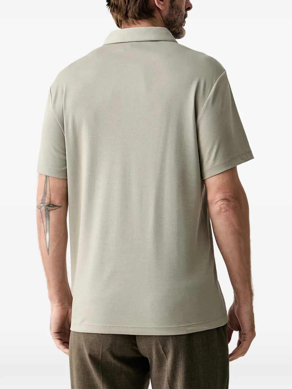 Michael Kors Poloshirt met geborduurd logo Groen