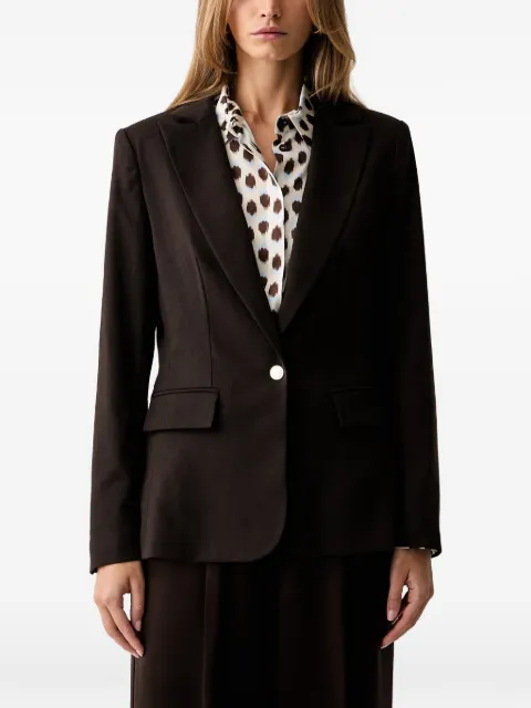 Morgan logo-button blazer