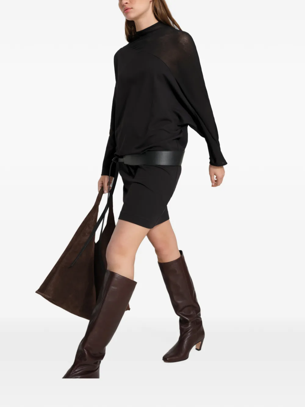 Marcella Ariel mini-jurk Zwart