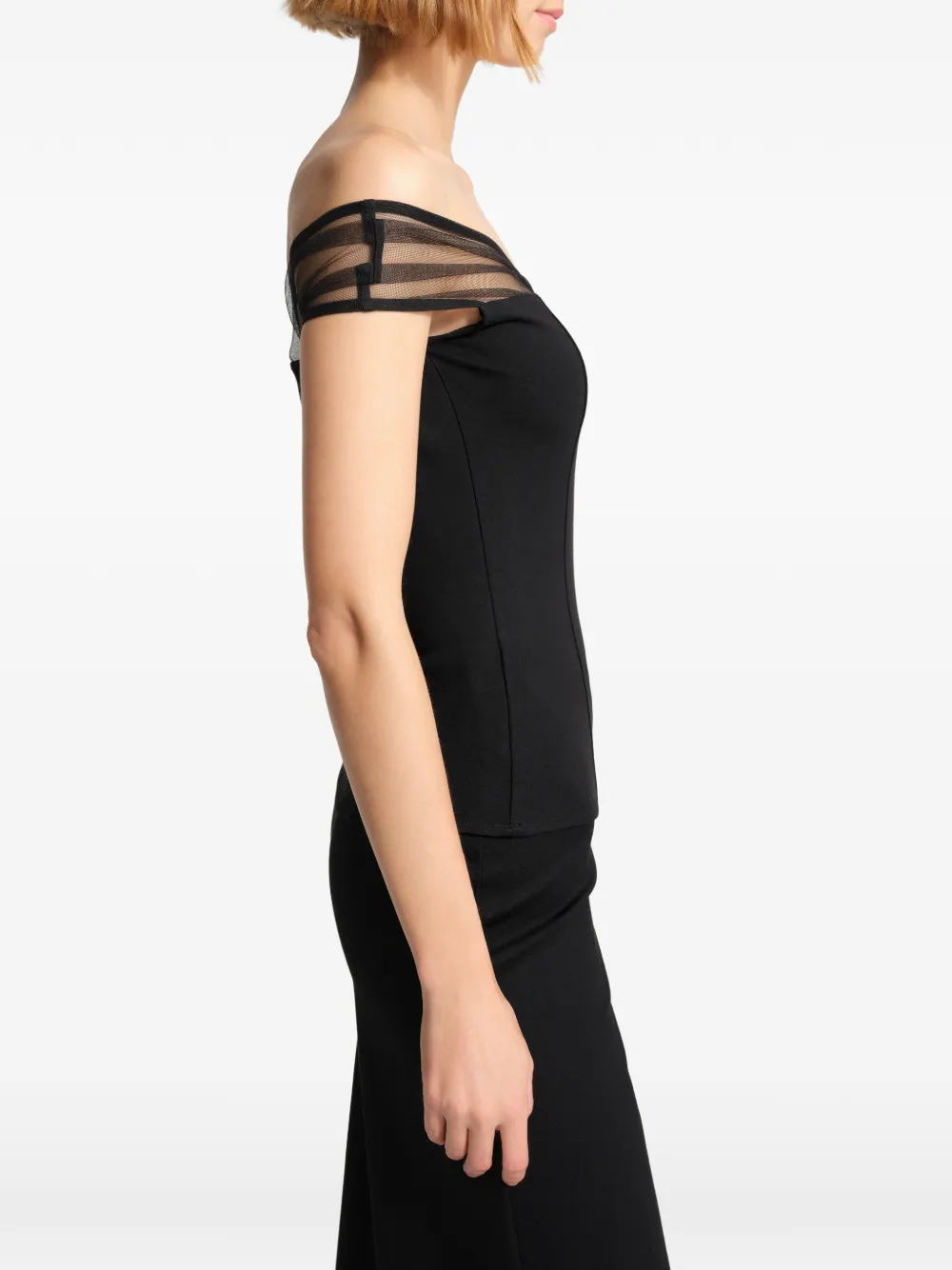 Marcella Marlis mouwloze top Zwart