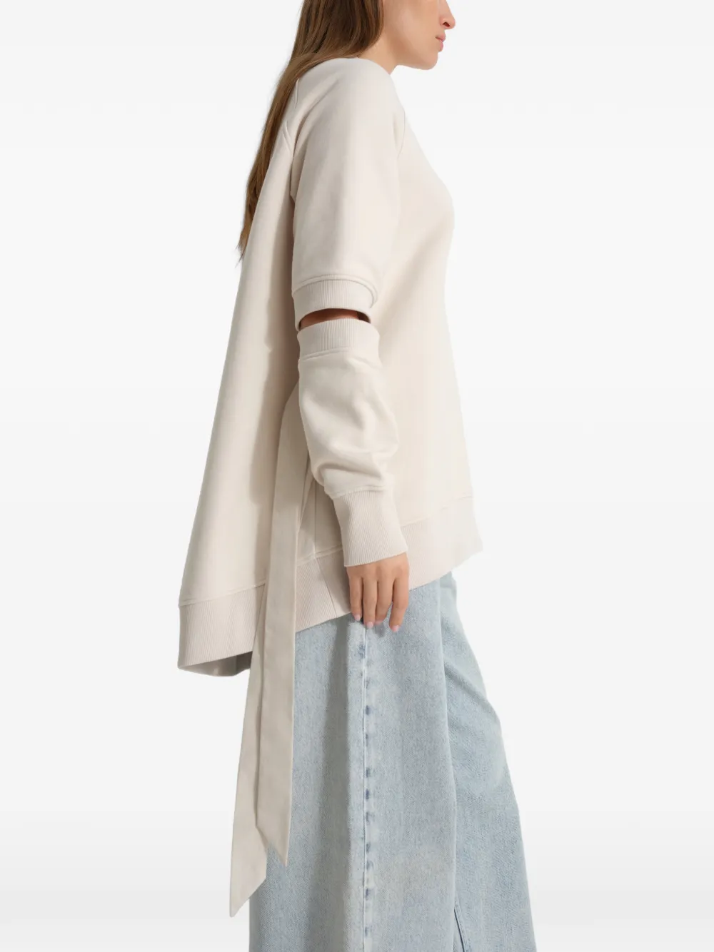 Marcella Mavi sweater met uitgesneden details Beige