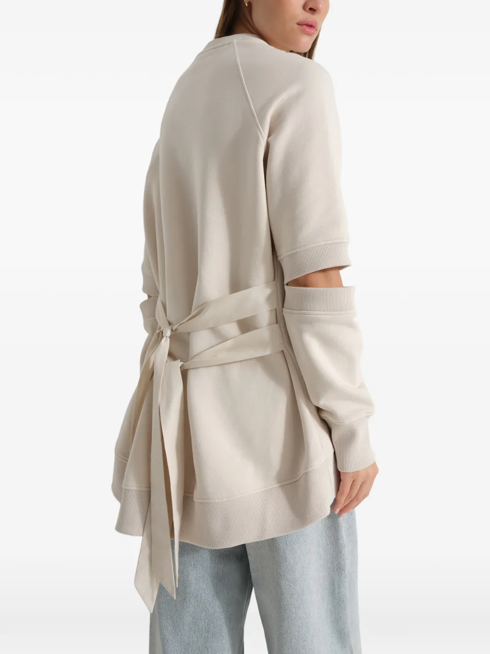 Marcella Mavi sweater met uitgesneden details Beige
