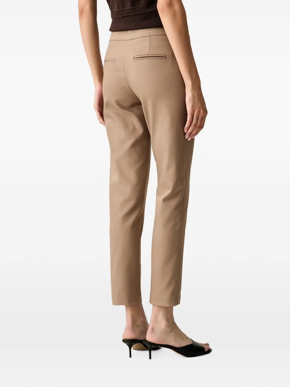 Morgan Slim-fit pantalon Beige