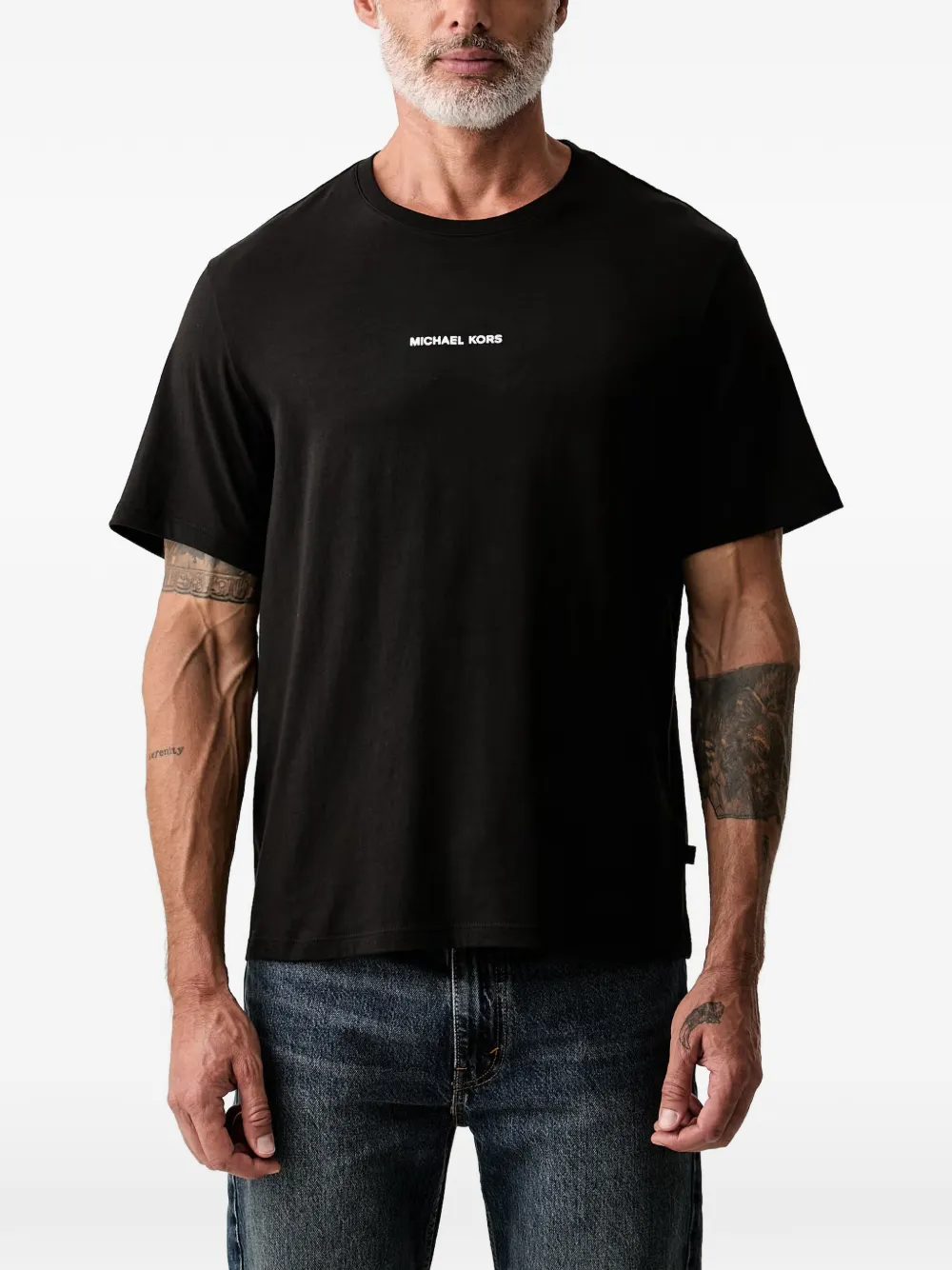 Michael Kors graphic logocotton jersey T-shirt