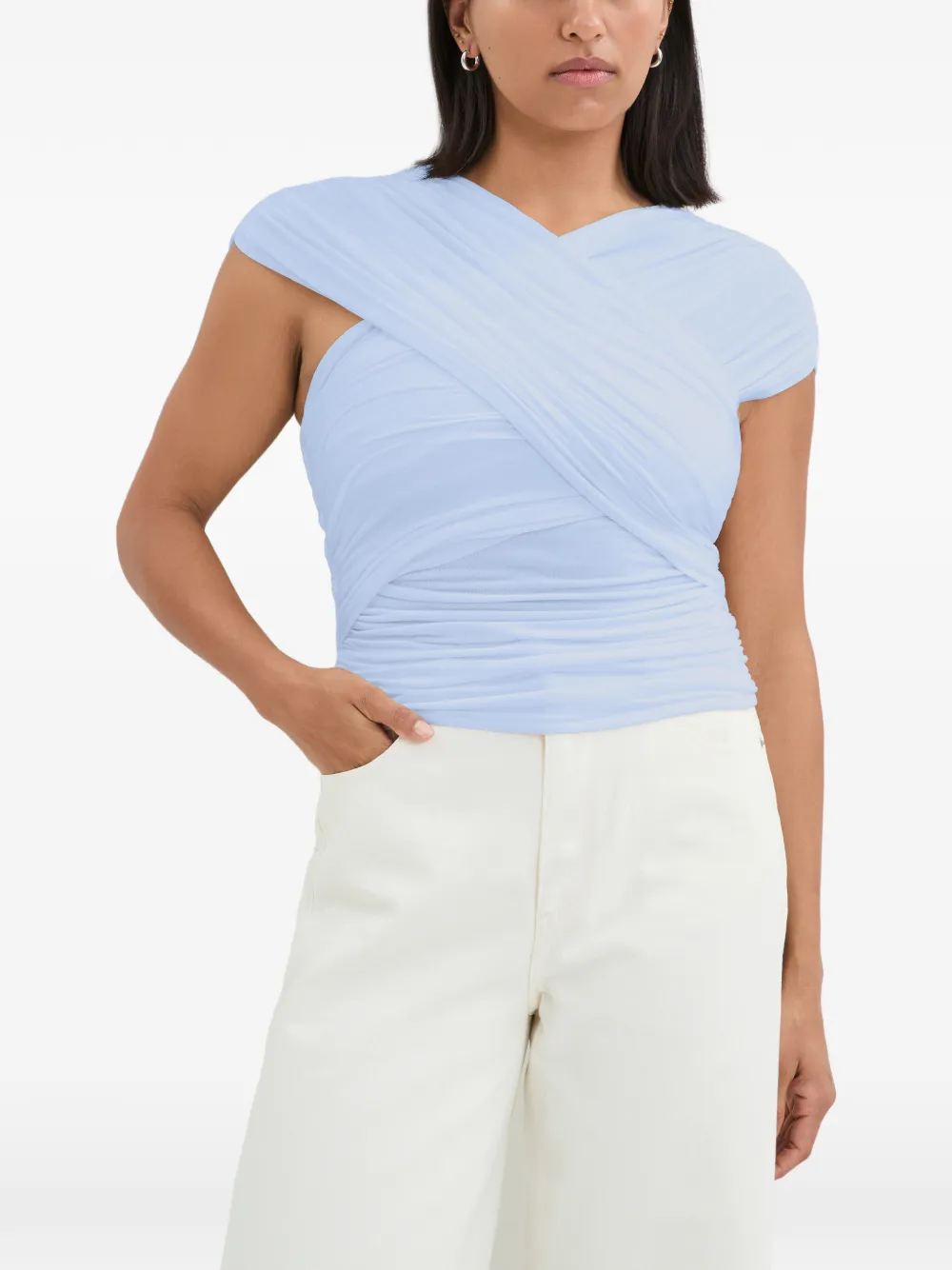 Marcella Alyssa Infinity top Blauw