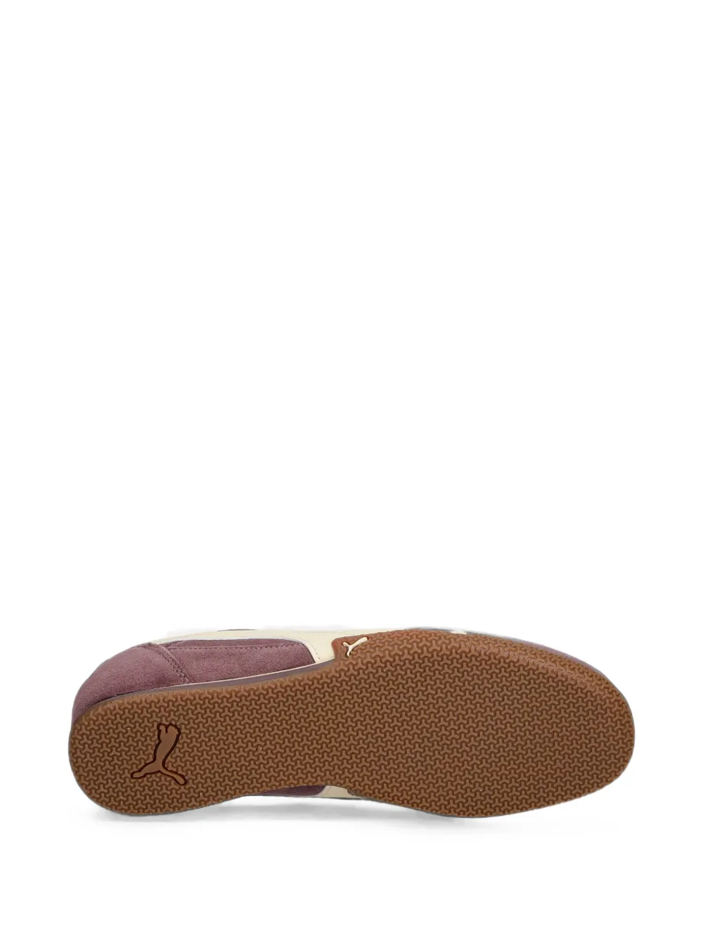 PUMA Bella Donna logo-patch calf suede sneakers Zwart