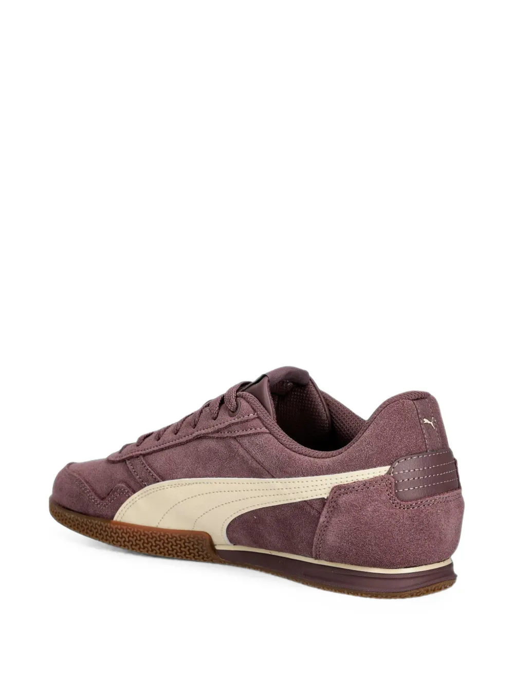 PUMA Bella Donna logo-patch calf suede sneakers Zwart