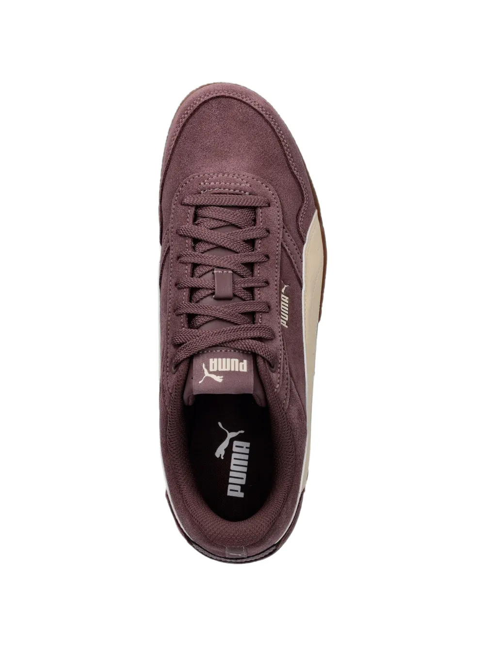 PUMA Bella Donna logo-patch calf suede sneakers Zwart