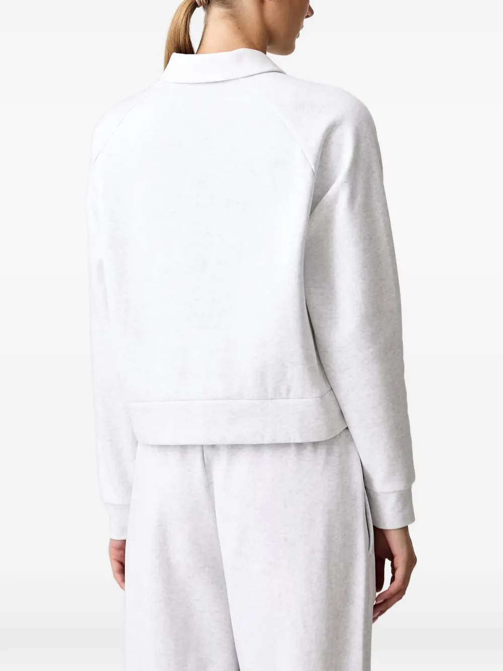 PUMA Sweater met geborduurd logo Wit