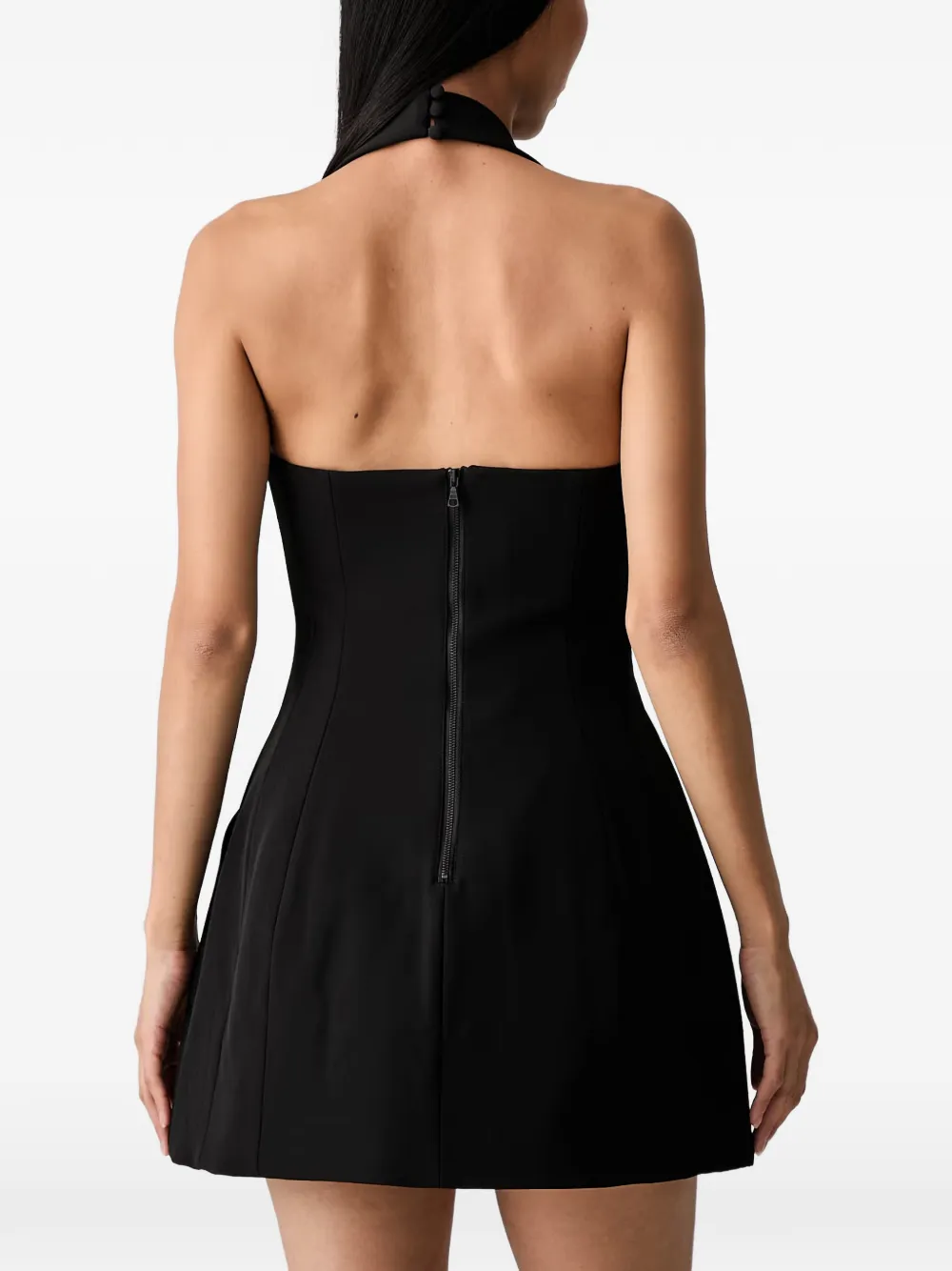Bardot Nevelle Hourglass mini-jurk Zwart