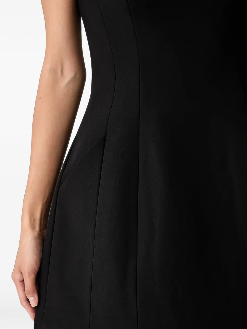 Bardot Nevelle Hourglass mini-jurk Zwart
