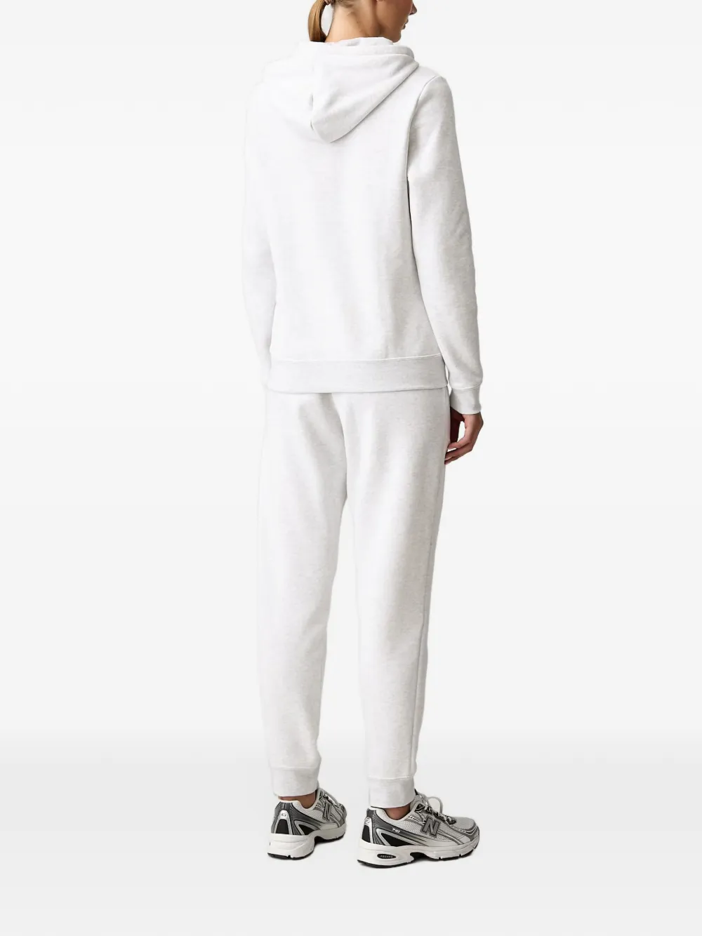 PUMA logo-embroidered tracksuit Grijs