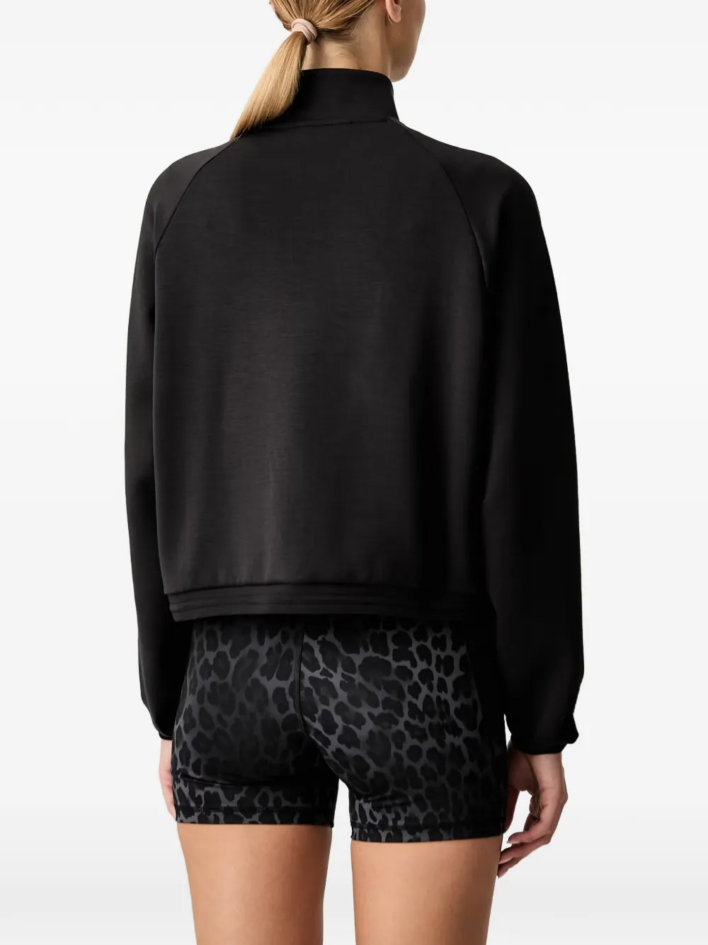 PUMA quarter-zip sweater Zwart