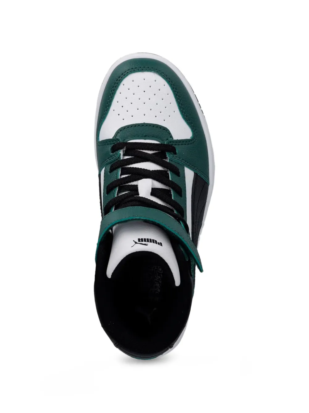 Puma Kids Rebound Slam high-top sneakers Groen