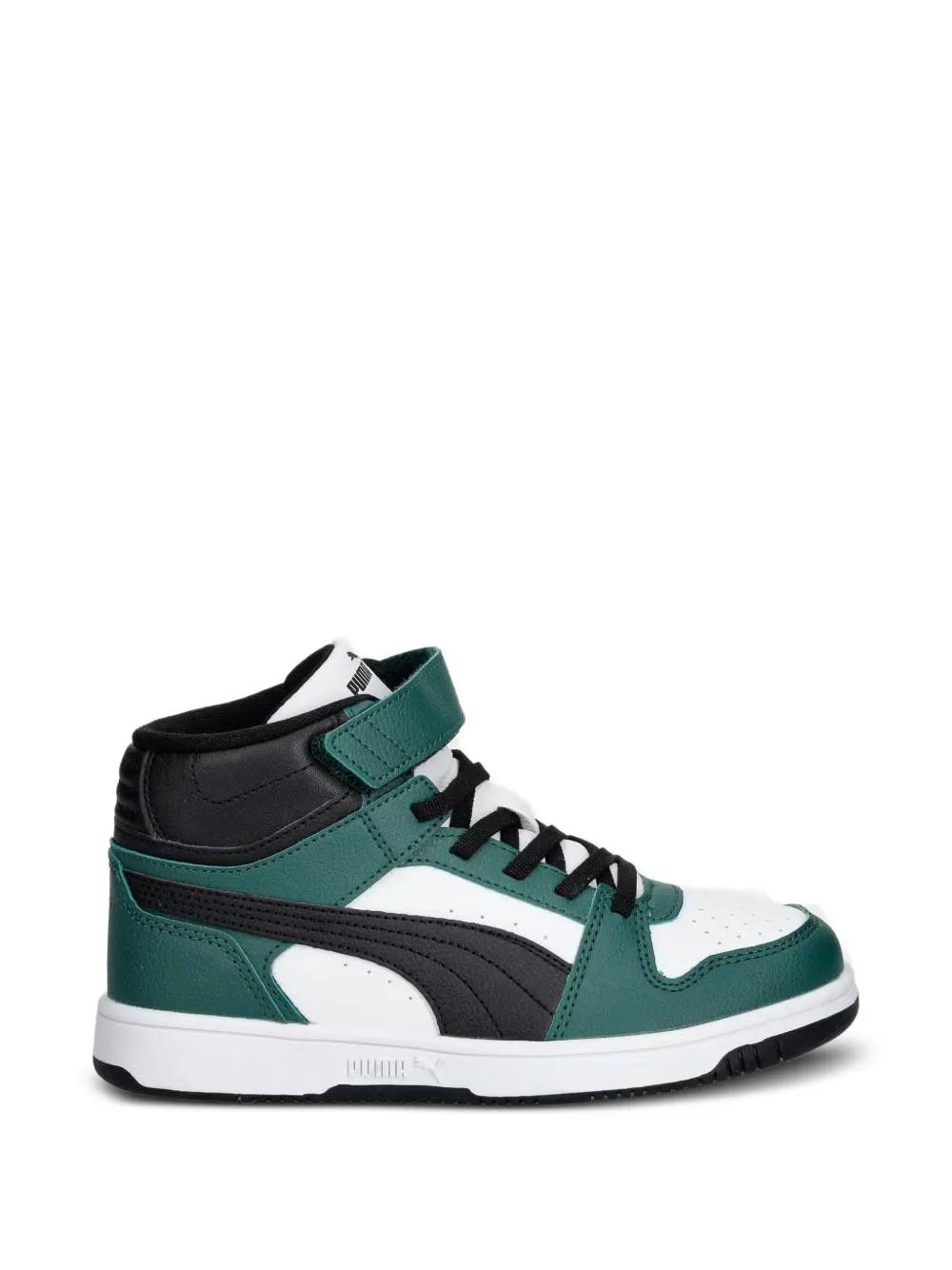 Puma Kids Rebound Slam high-top sneakers Groen