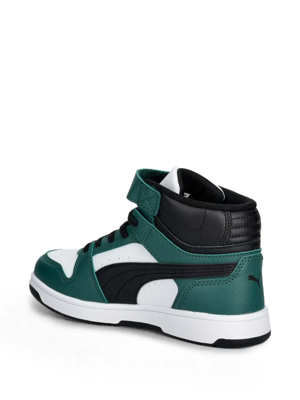 Puma Kids Rebound Slam high-top sneakers Groen