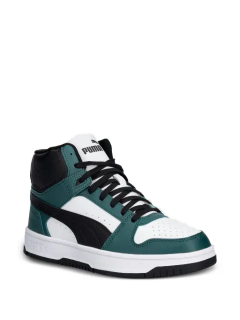 Puma Kids Rebound Slam Mid round-toehigh-top sneakers