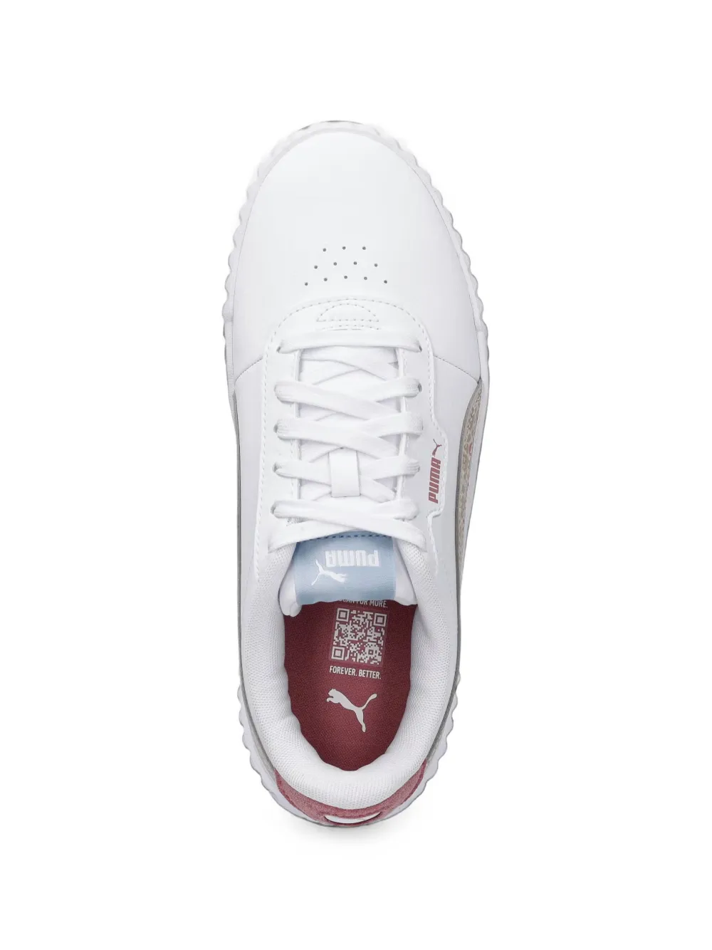 Puma Kids Carina 3.0 Winter Safari sneakers Wit