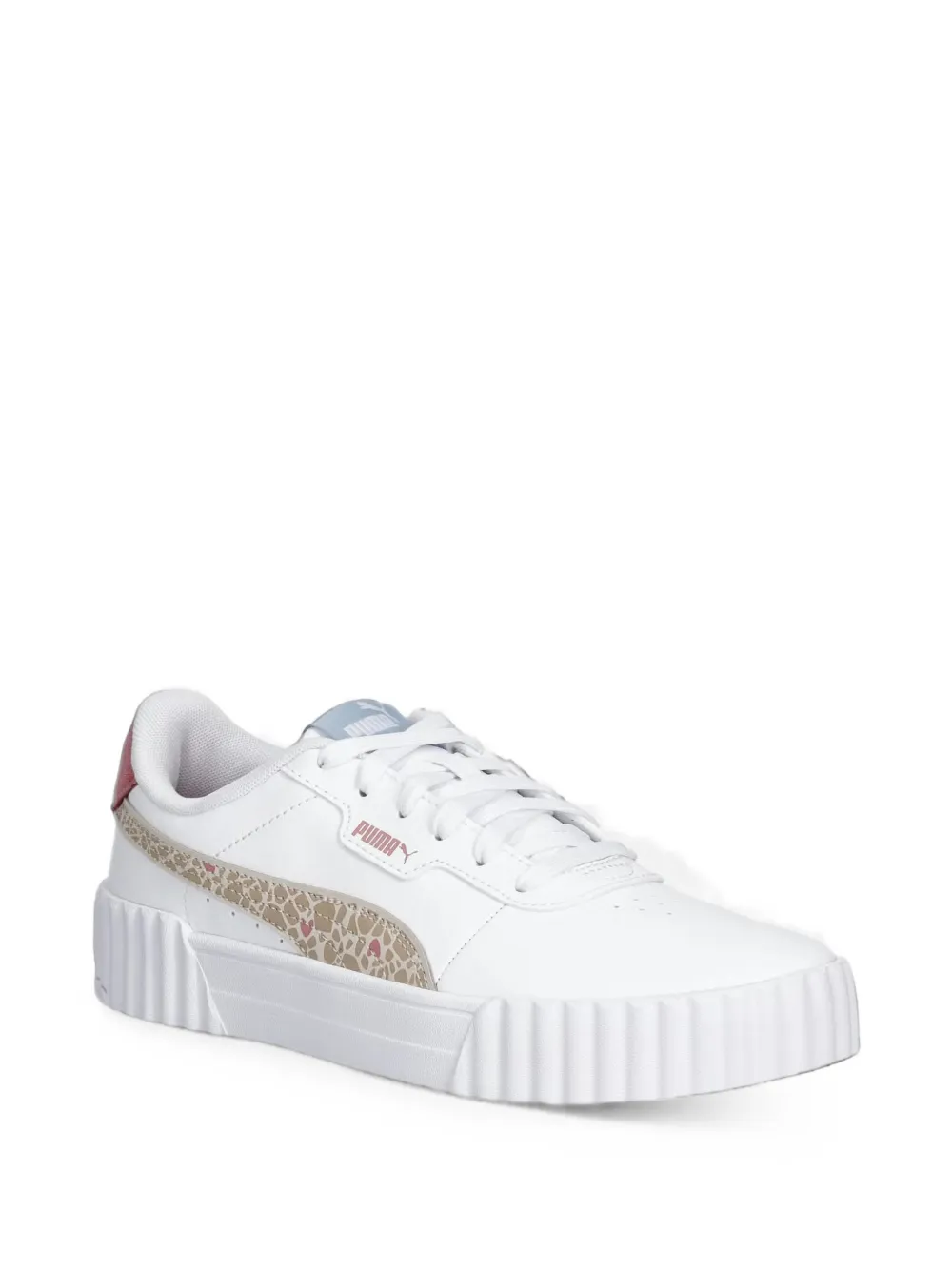 Puma Kids Carina 3.0 Winter Safari sneakers Wit