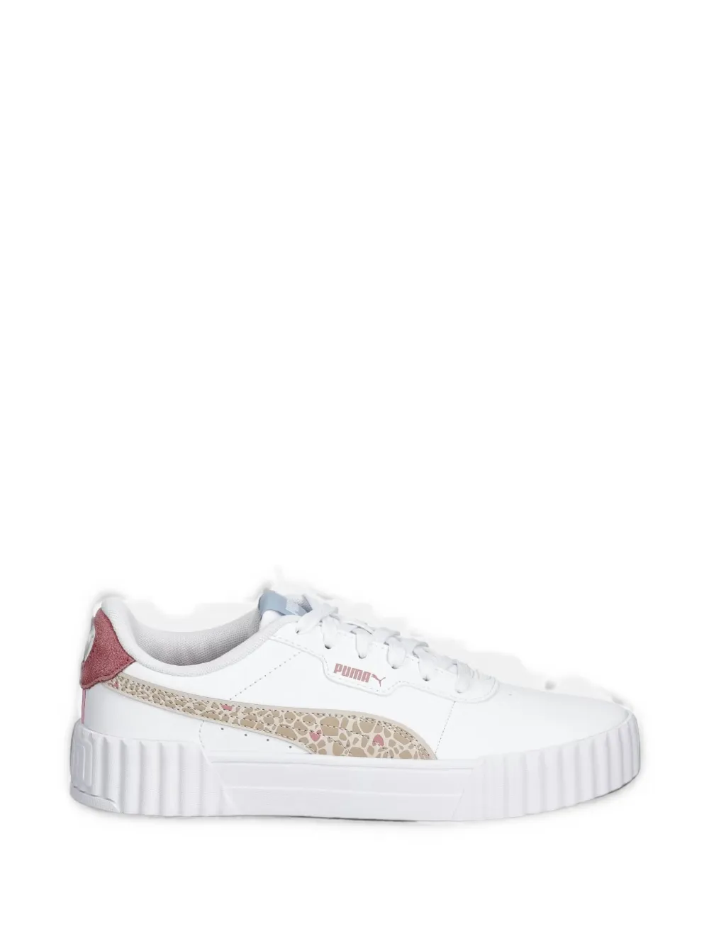 Puma Kids Carina 3.0 Winter Safari sneakers Wit