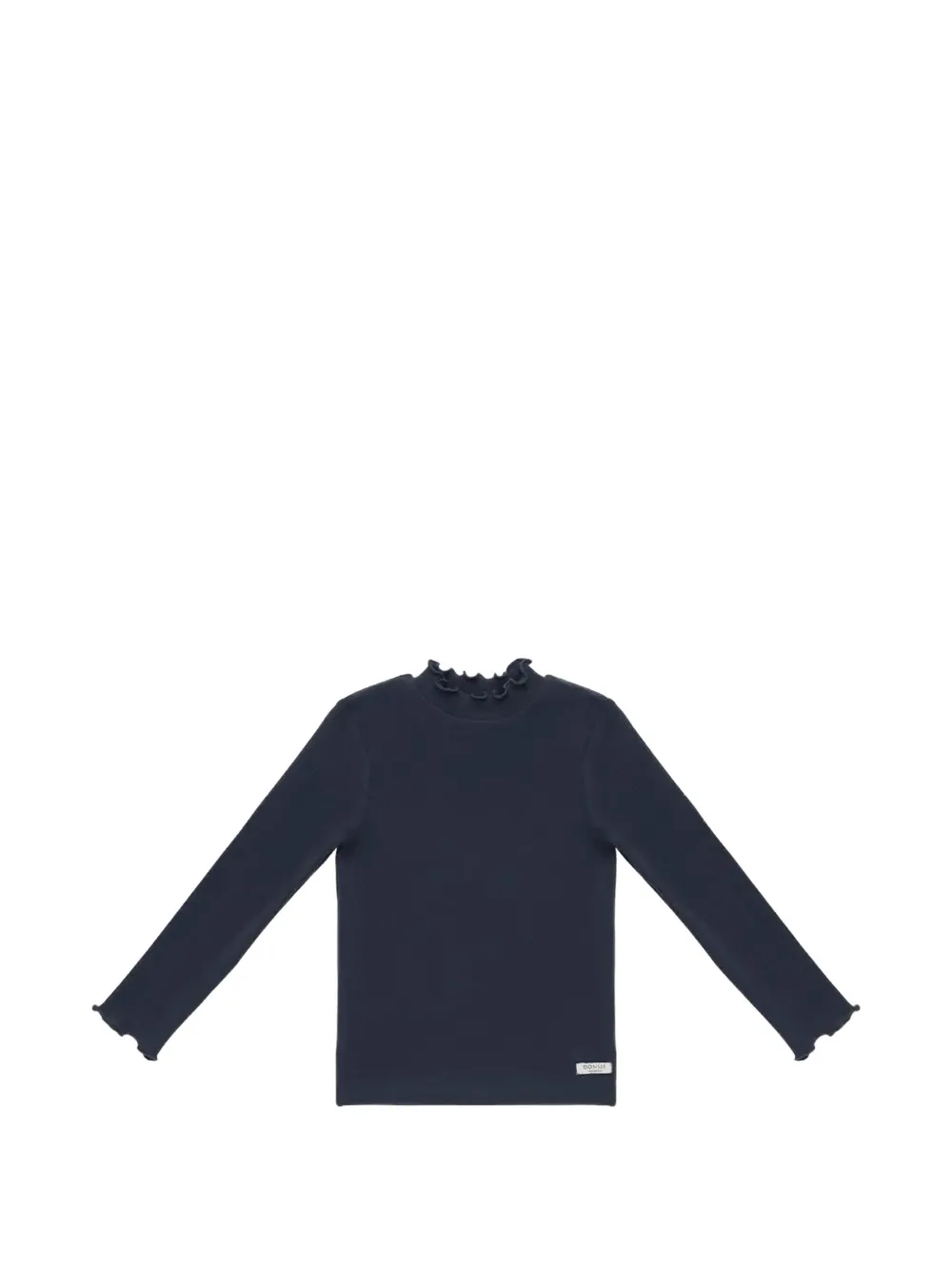 Donsje Wonsy ruffled long-sleeve T-shirt - Blu