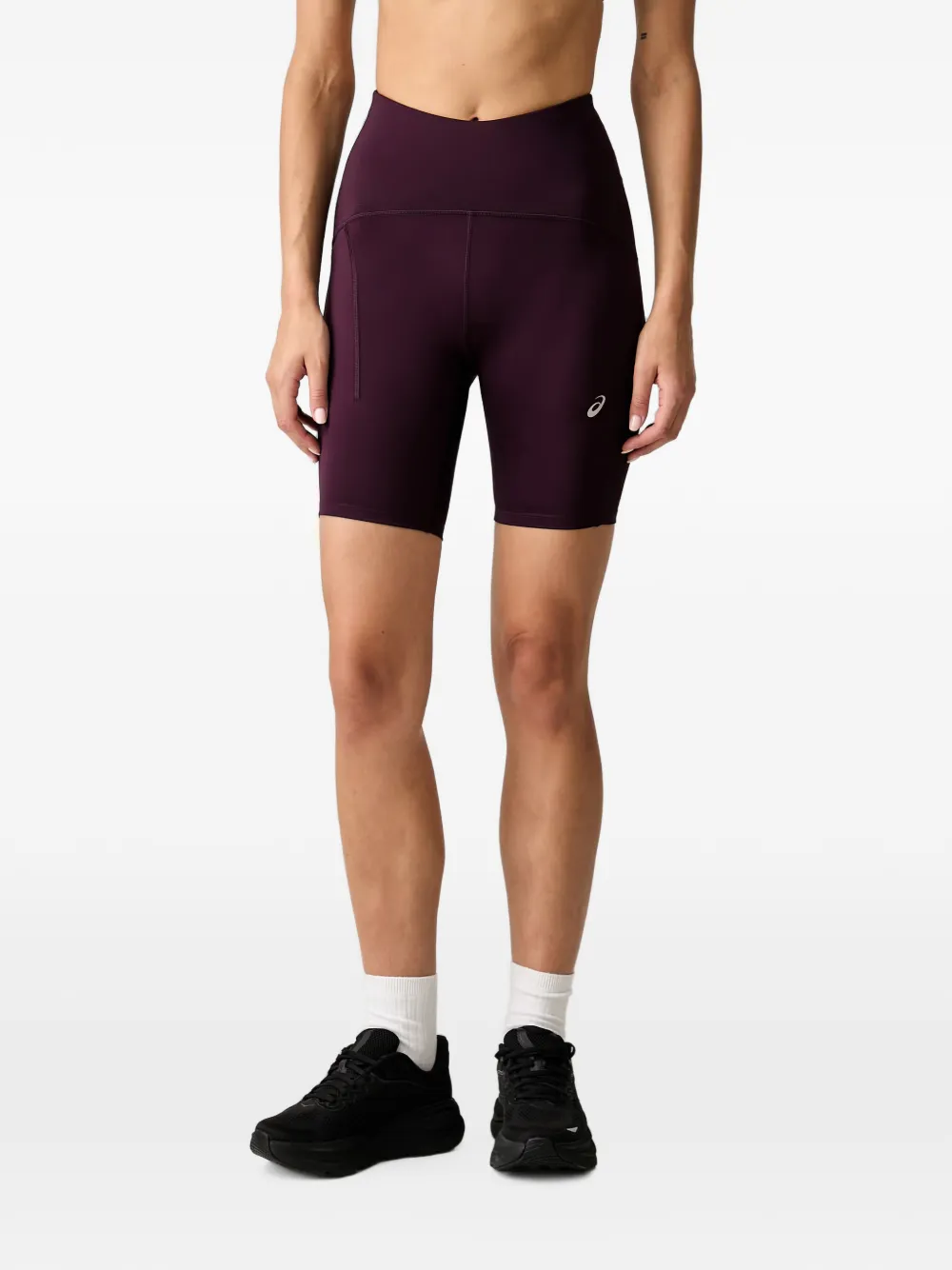 ASICS Road logo-print running shorts - Violett