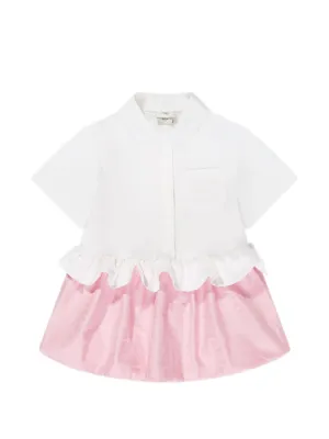 Dolce & Gabbana Kids ロゴ ワンピース | ホワイト | FARFETCH JP