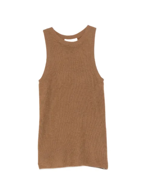 Co ribbed-knit cashmere tank top