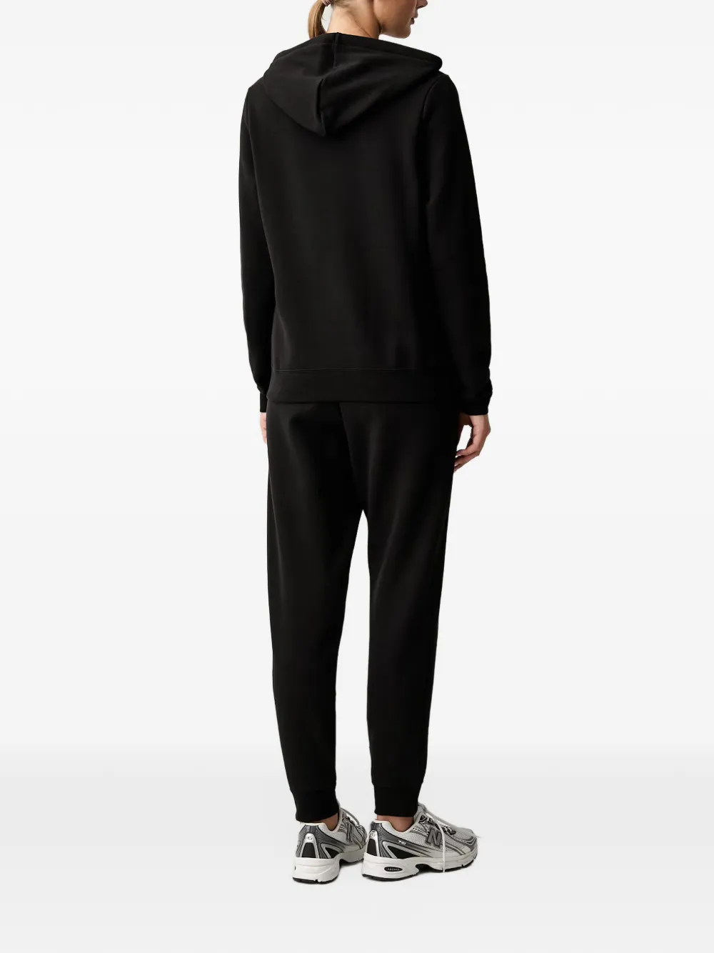 PUMA logo-print tracksuit set Zwart