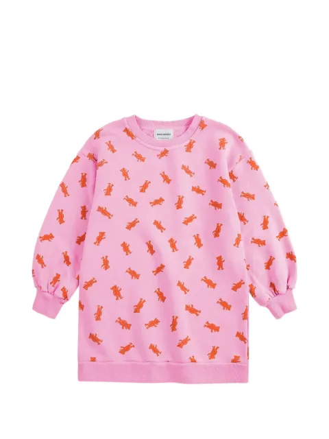 Bobo Choses Softpaw Monster bear-print cotton dress