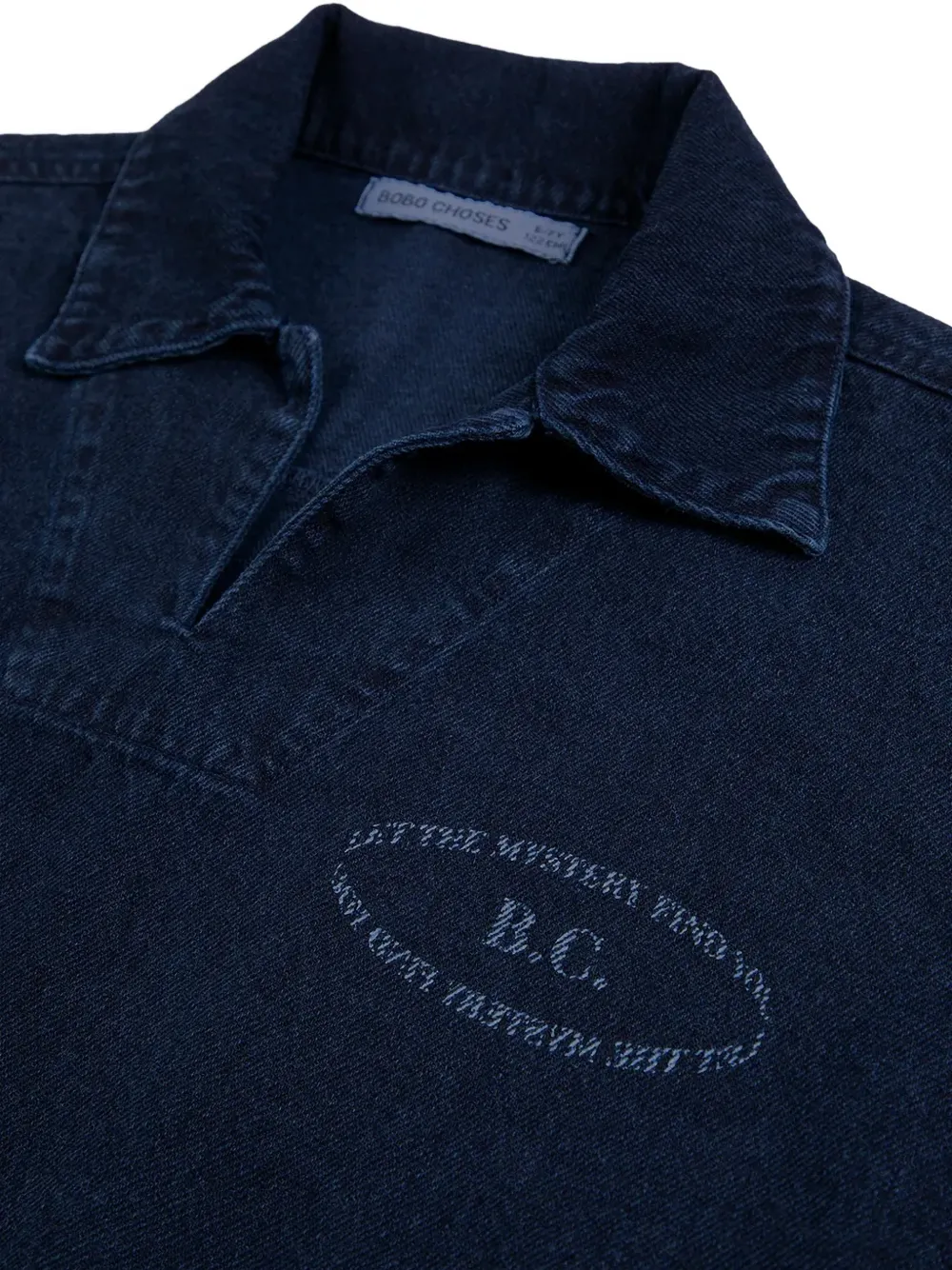 Bobo Choses Mystery BC denim dress Blauw