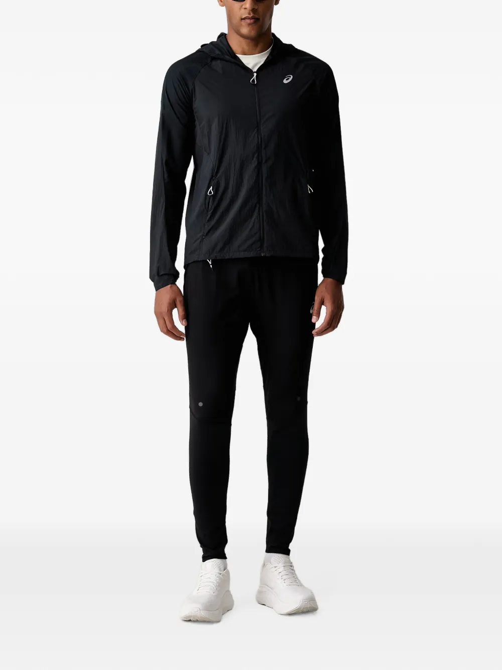 ASICS Road logo-print track pants Zwart