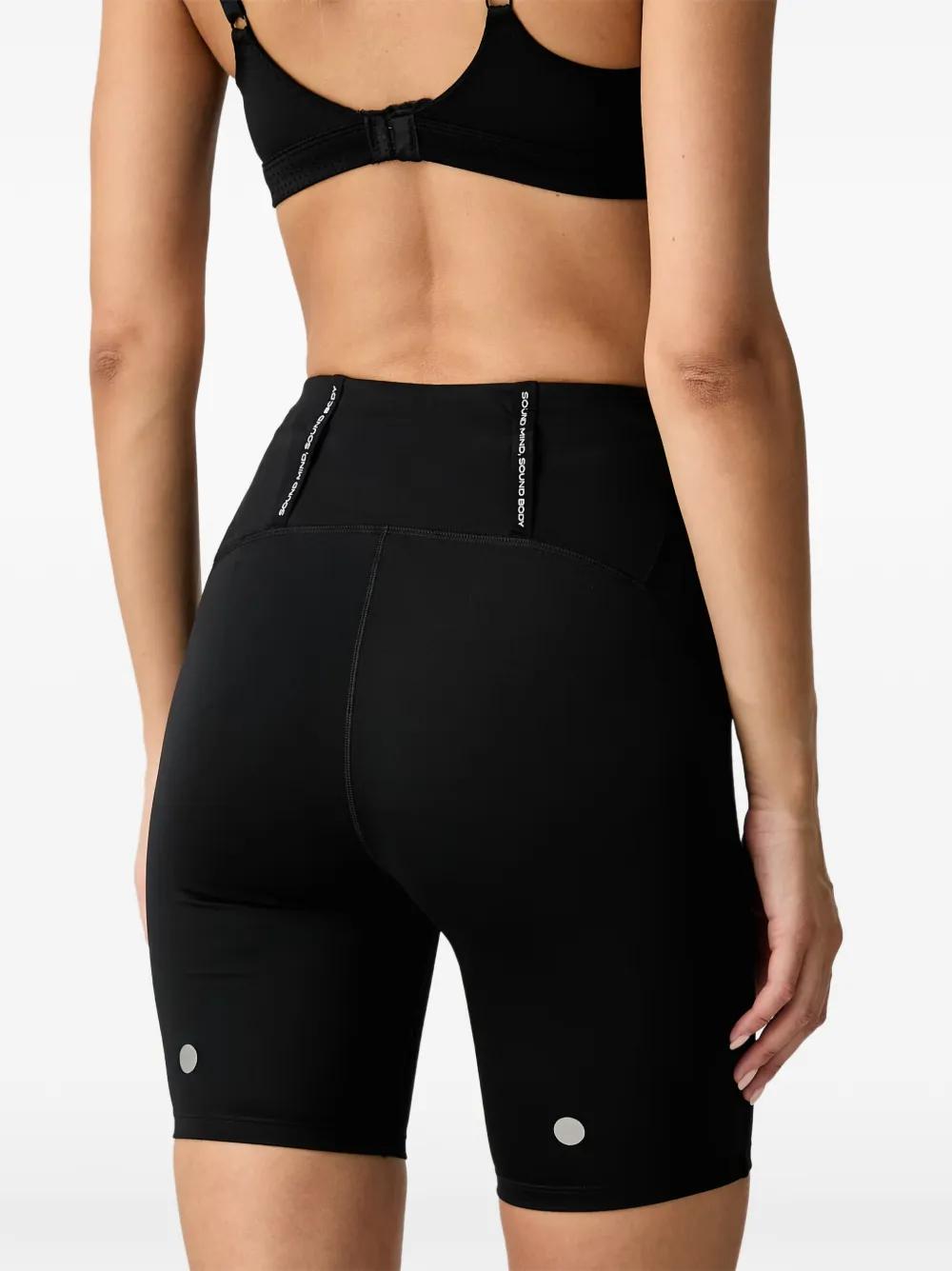 ASICS Road logo-print cycling shorts Zwart